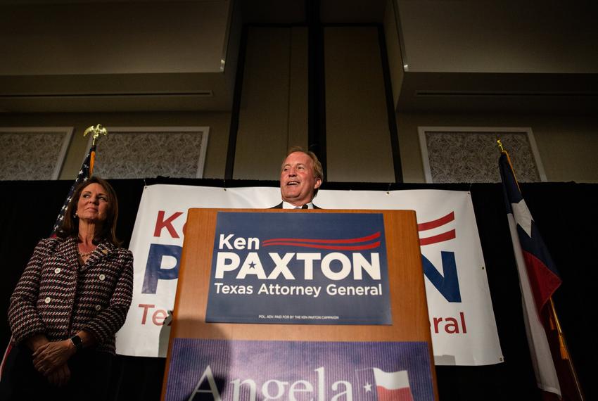 Ken Paxton, impeached and suspended from office, raises 1.7 million
